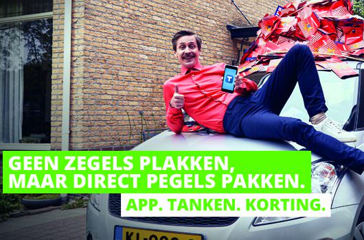 Tank bij Argos met brandstof app Tankey!